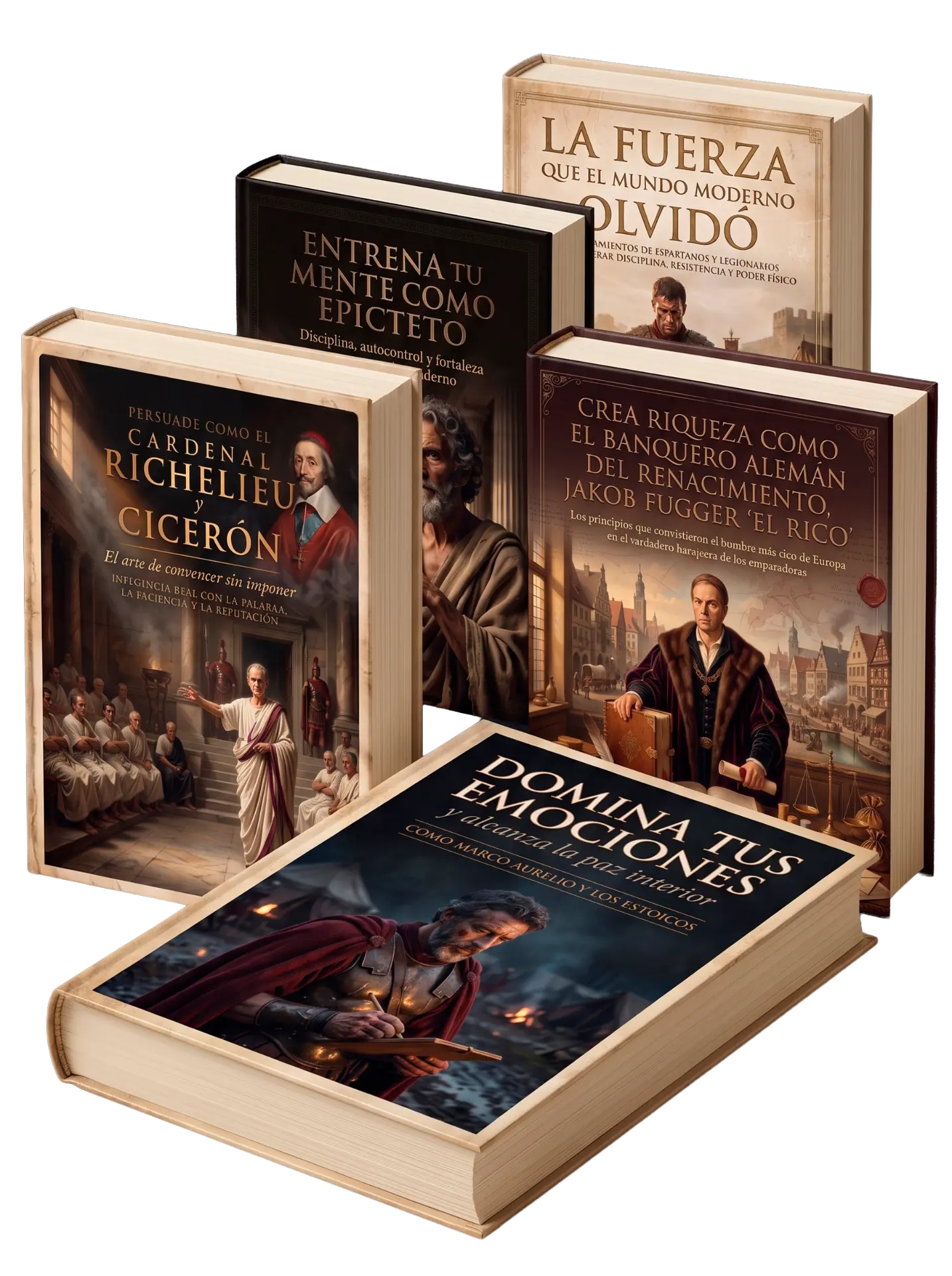 La colección completa de 5 ebooks